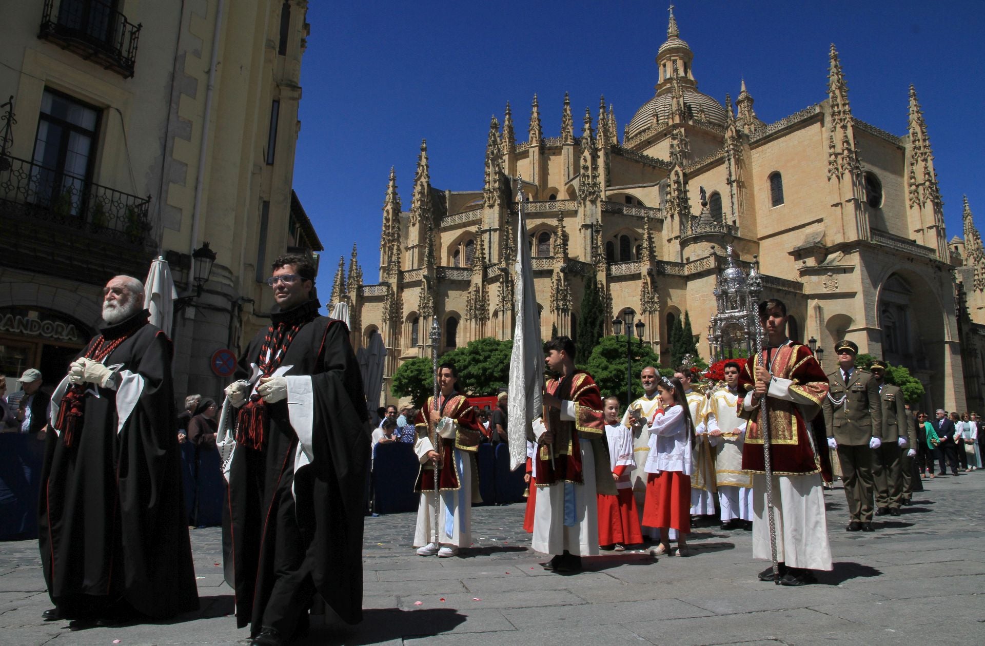 La procesión del Corpus Christi de Segovia, en imágenes