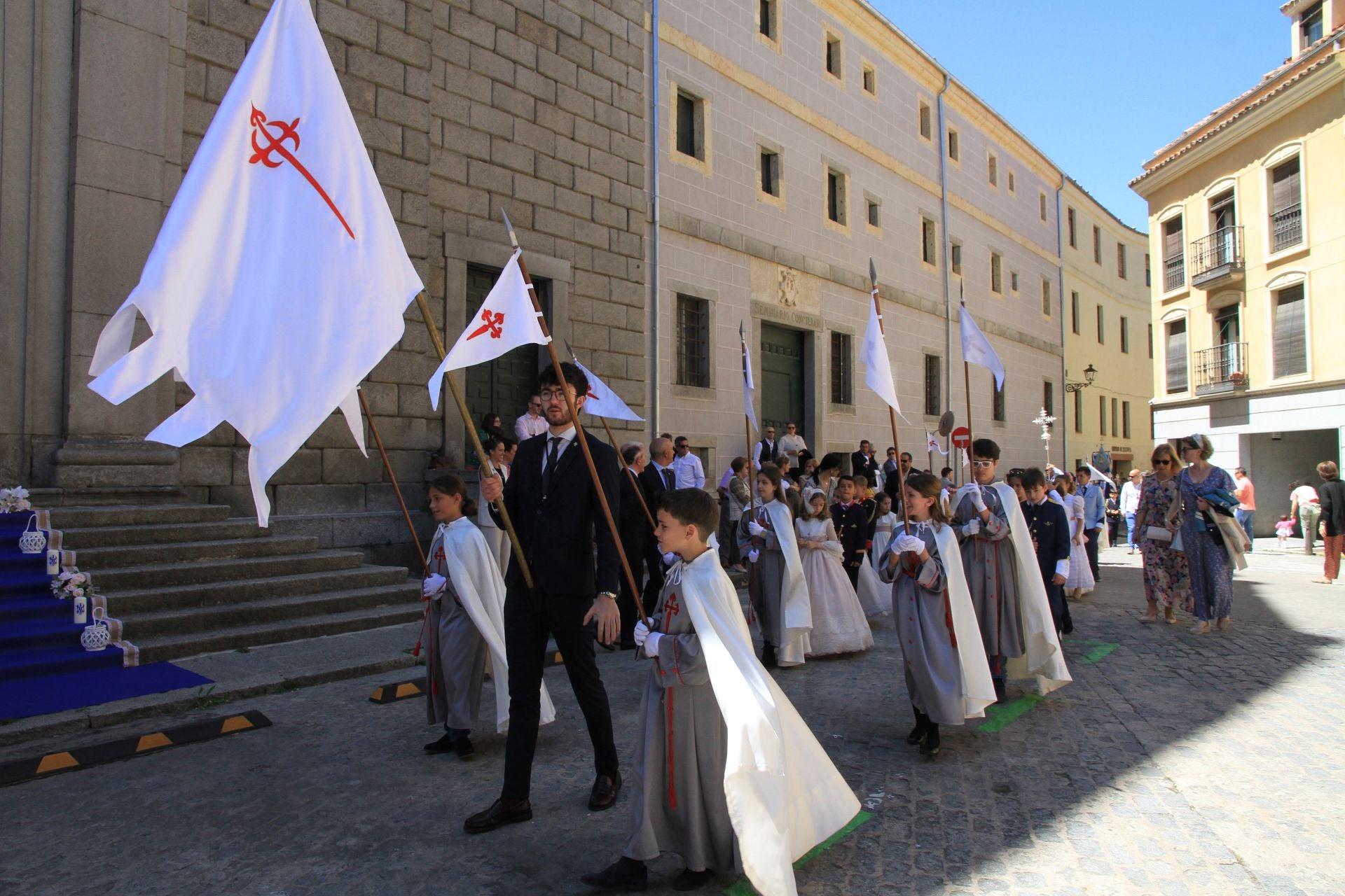 La procesión del Corpus Christi de Segovia, en imágenes