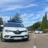 Circula ebrio y sufre un accidente en una calle cortada por el Ejército en Valladolid