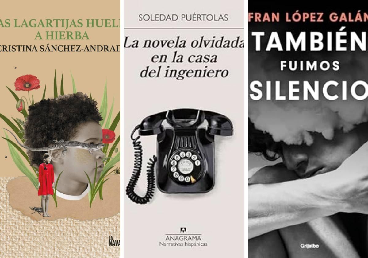 Las portadas de los libros recomendados de la semana.