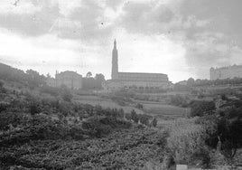 El Santuario de Nuestra Señora de Begoña, en Bilbao, donde sucedieron los hechos.