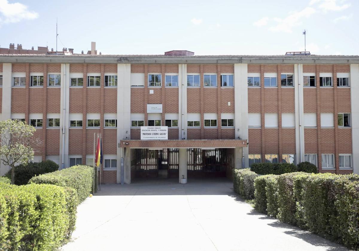 El colegio Tierno Galván de Parquesol, donde Noa podrá estudiar el próximo curso.