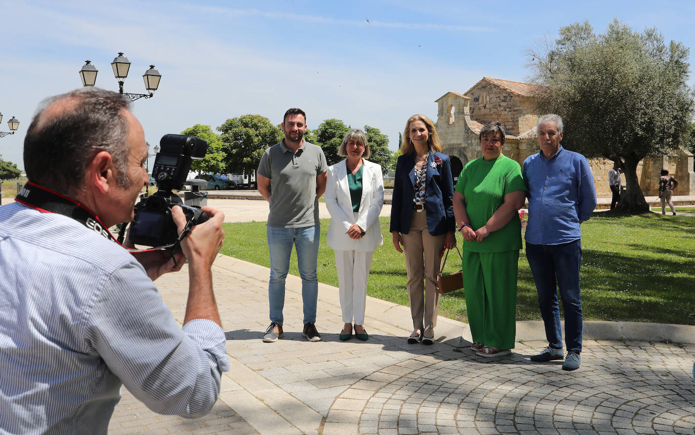 La Infanta Elena conoce una joya del patrimonio en Palencia