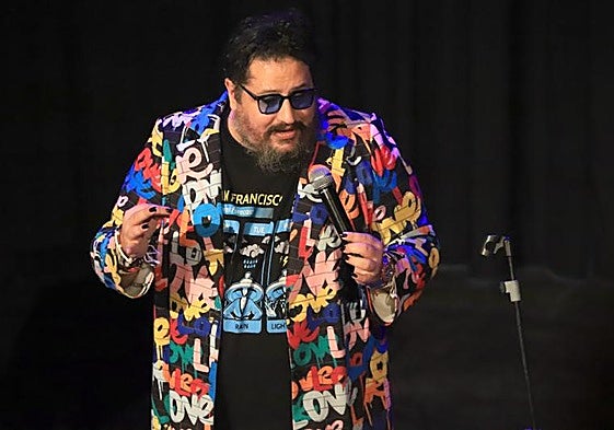 Jaime Carava, en uno de sus shows.