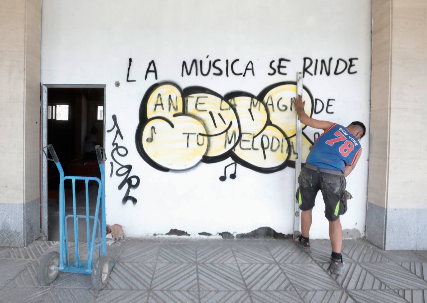 Imágenes de las obras para los próximos apartamentos turísticos de Valladolid