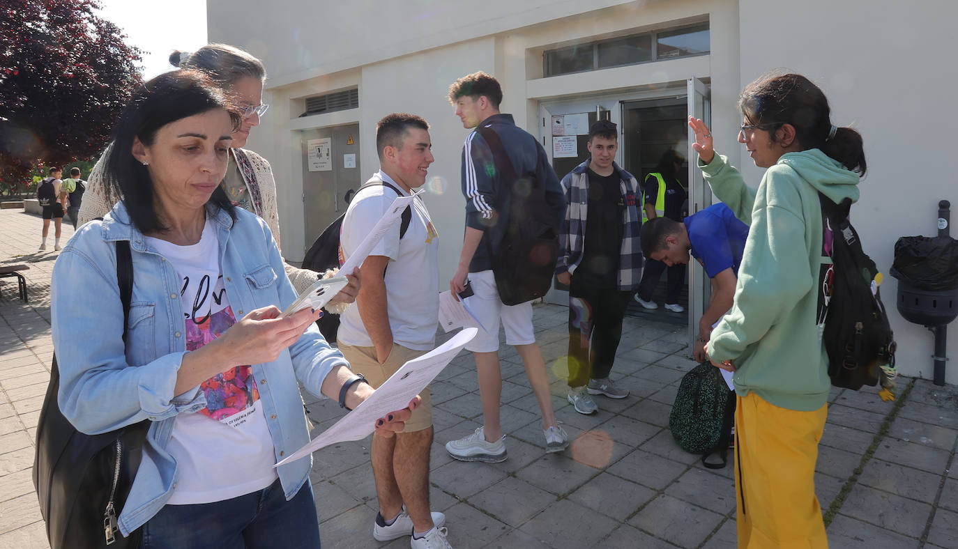 Así ha transcurrido el primer día de la EBAU en Palencia