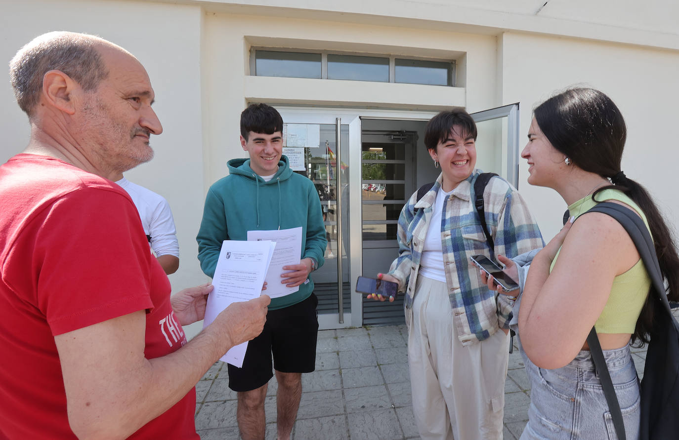 Así ha transcurrido el primer día de la EBAU en Palencia