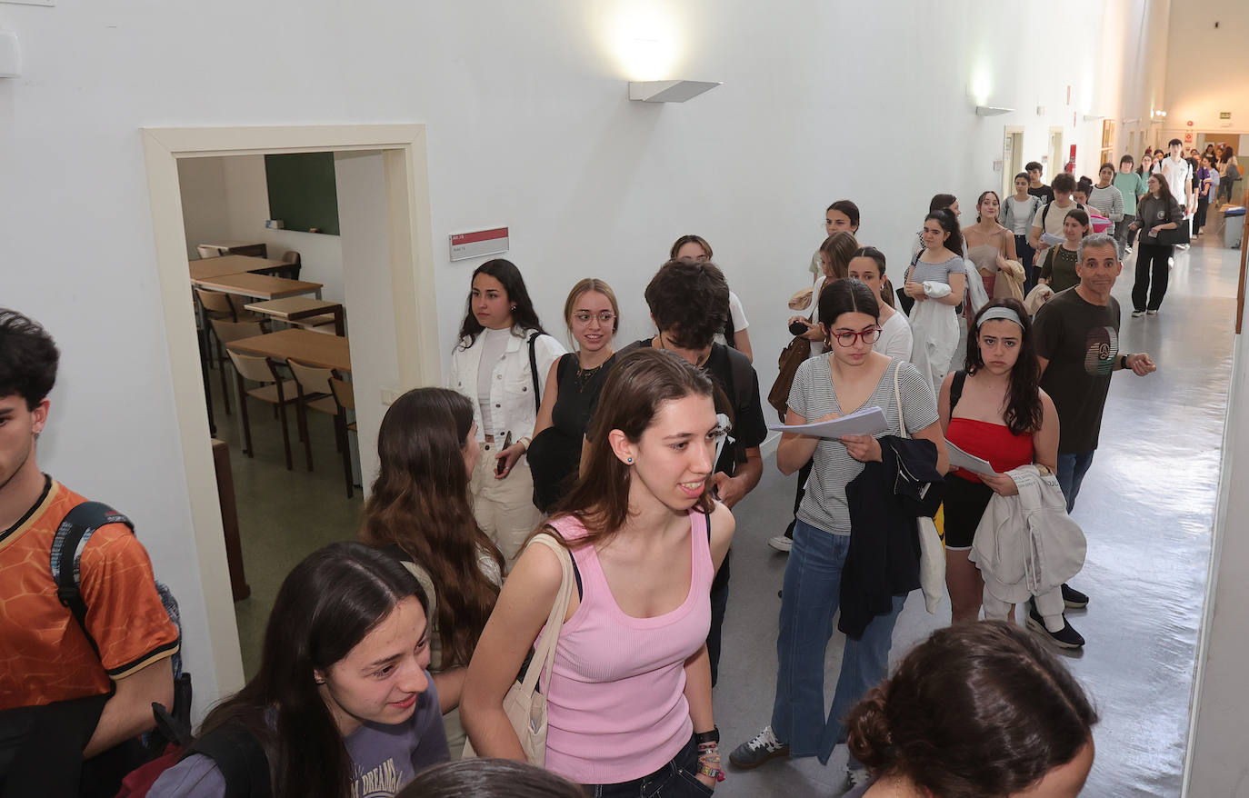 Así ha transcurrido el primer día de la EBAU en Palencia