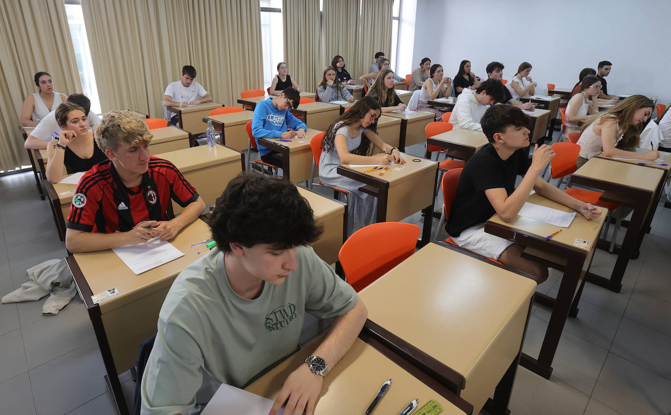 Así ha transcurrido el primer día de la EBAU en Palencia