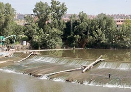 Una de las dos ubicaciones que propone el Ayuntamiento se sitúa junto a la azud de La Flecha.