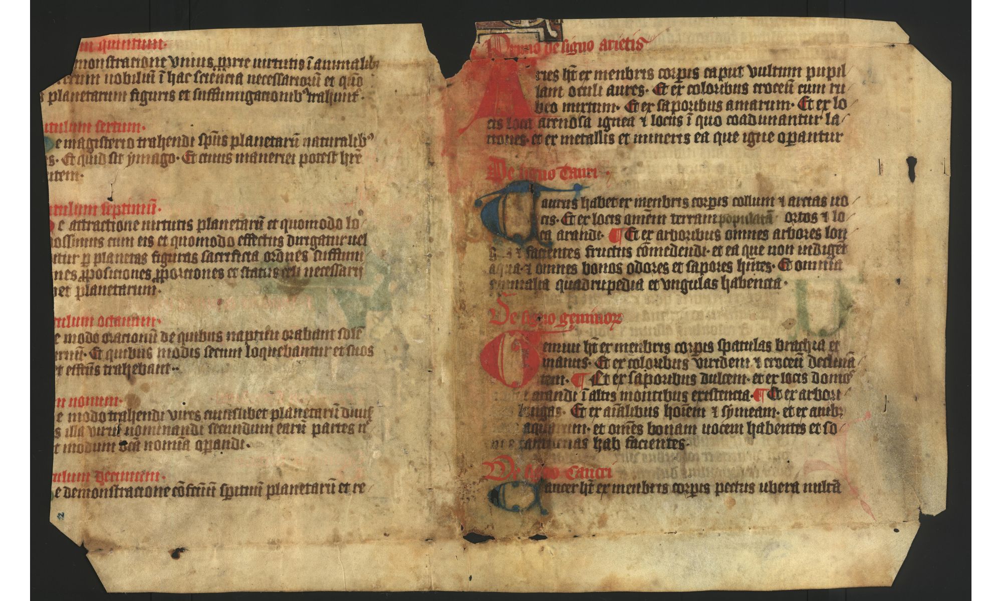 Un fragmento del originial del 'Picatrix.