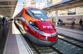 Imagen de archivo de un tren de Iryo.