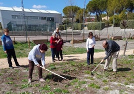 Participantes en el anterior proyecto formativo de horticultura.