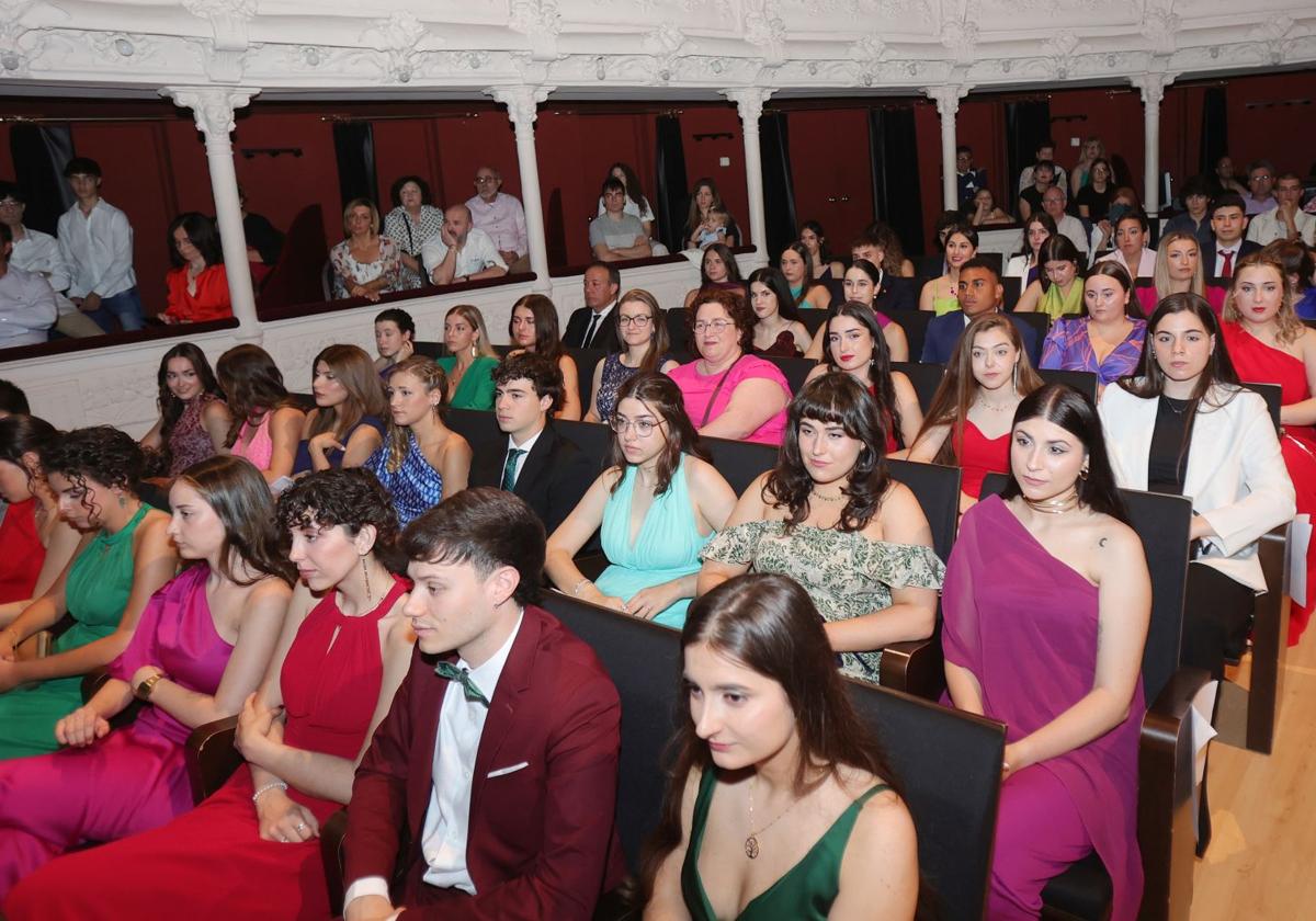 Acto de graduación de Enfemería en Palencia, este sábado.