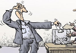 La viñeta de Sansón: 'Vota'