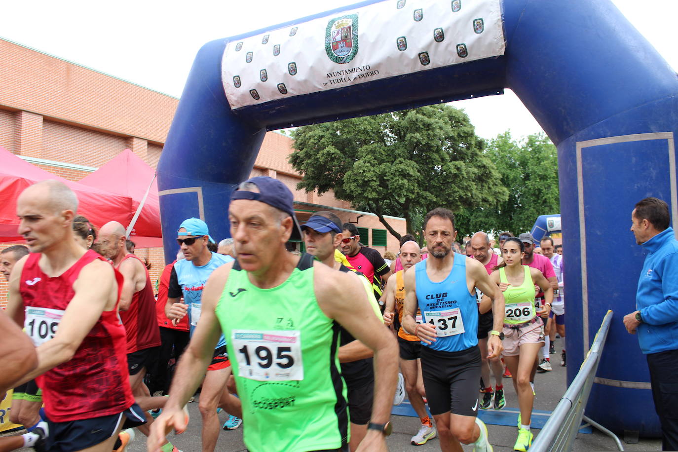 La X Carrera del Espárrago de Tudela, en imágenes