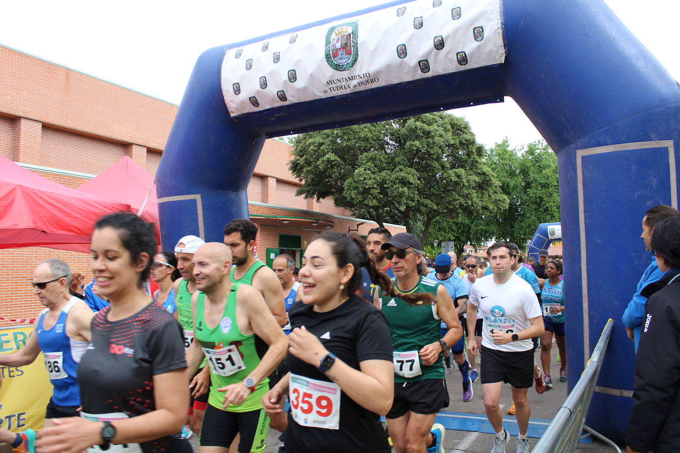 La X Carrera del Espárrago de Tudela, en imágenes