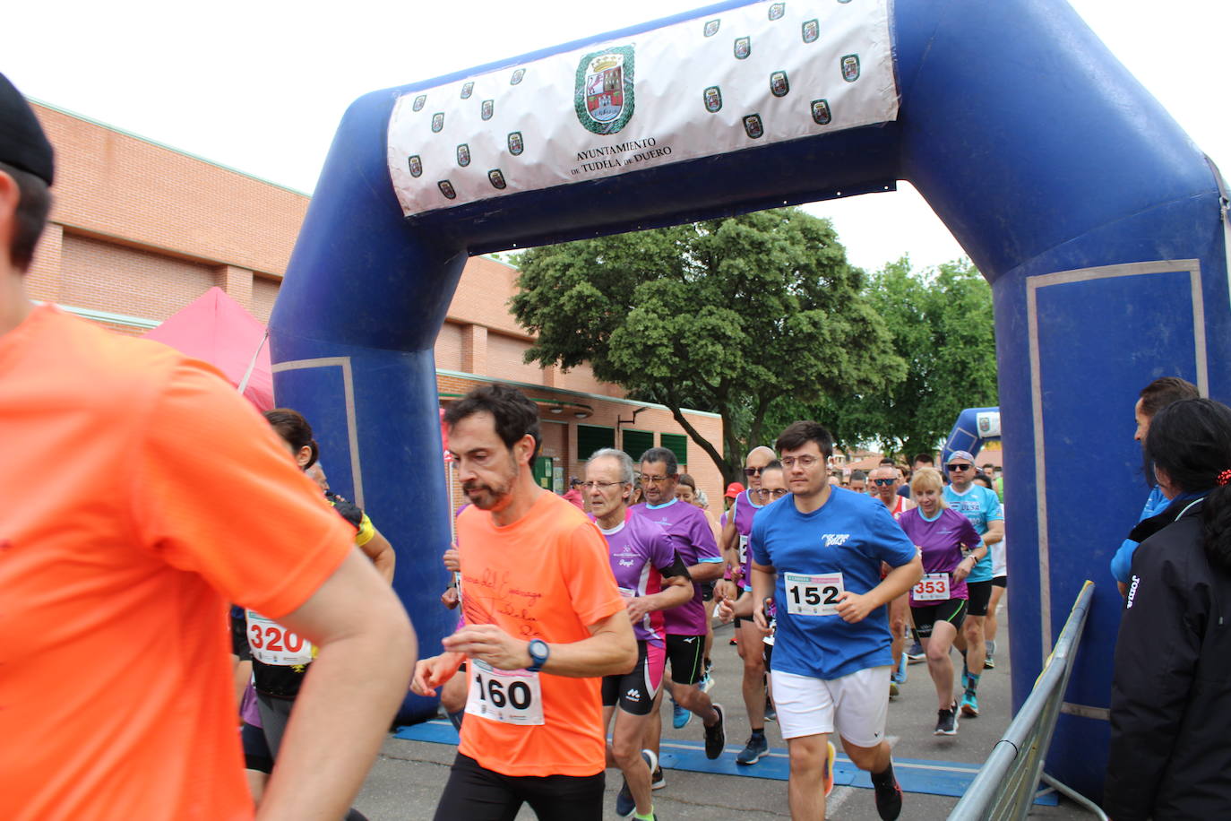 La X Carrera del Espárrago de Tudela, en imágenes