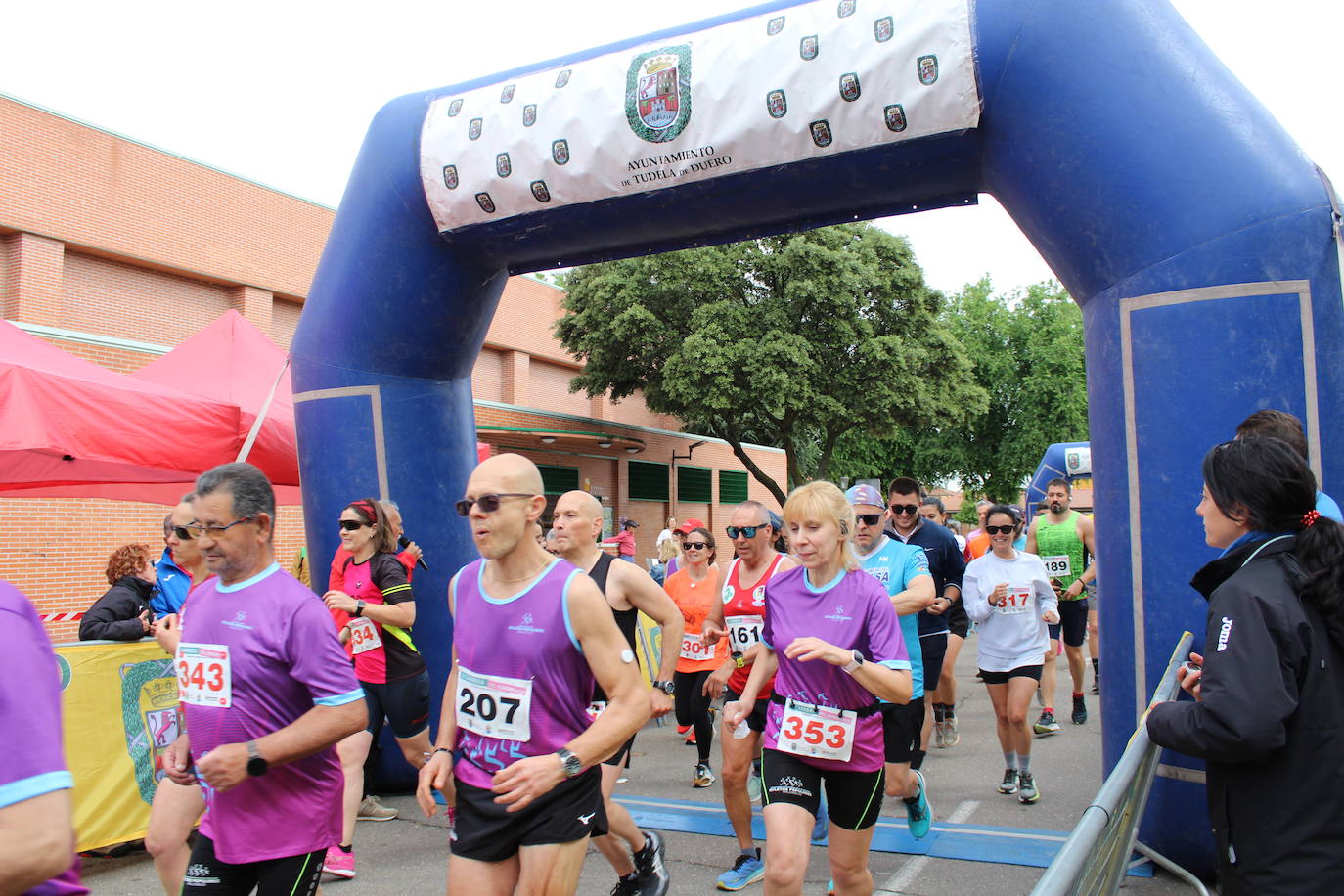 La X Carrera del Espárrago de Tudela, en imágenes