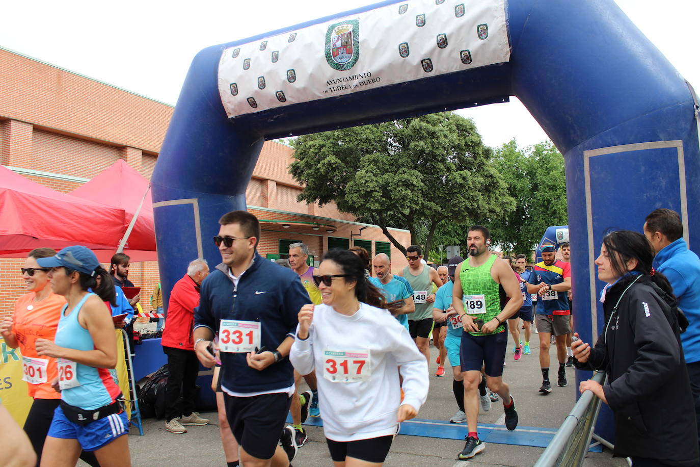 La X Carrera del Espárrago de Tudela, en imágenes