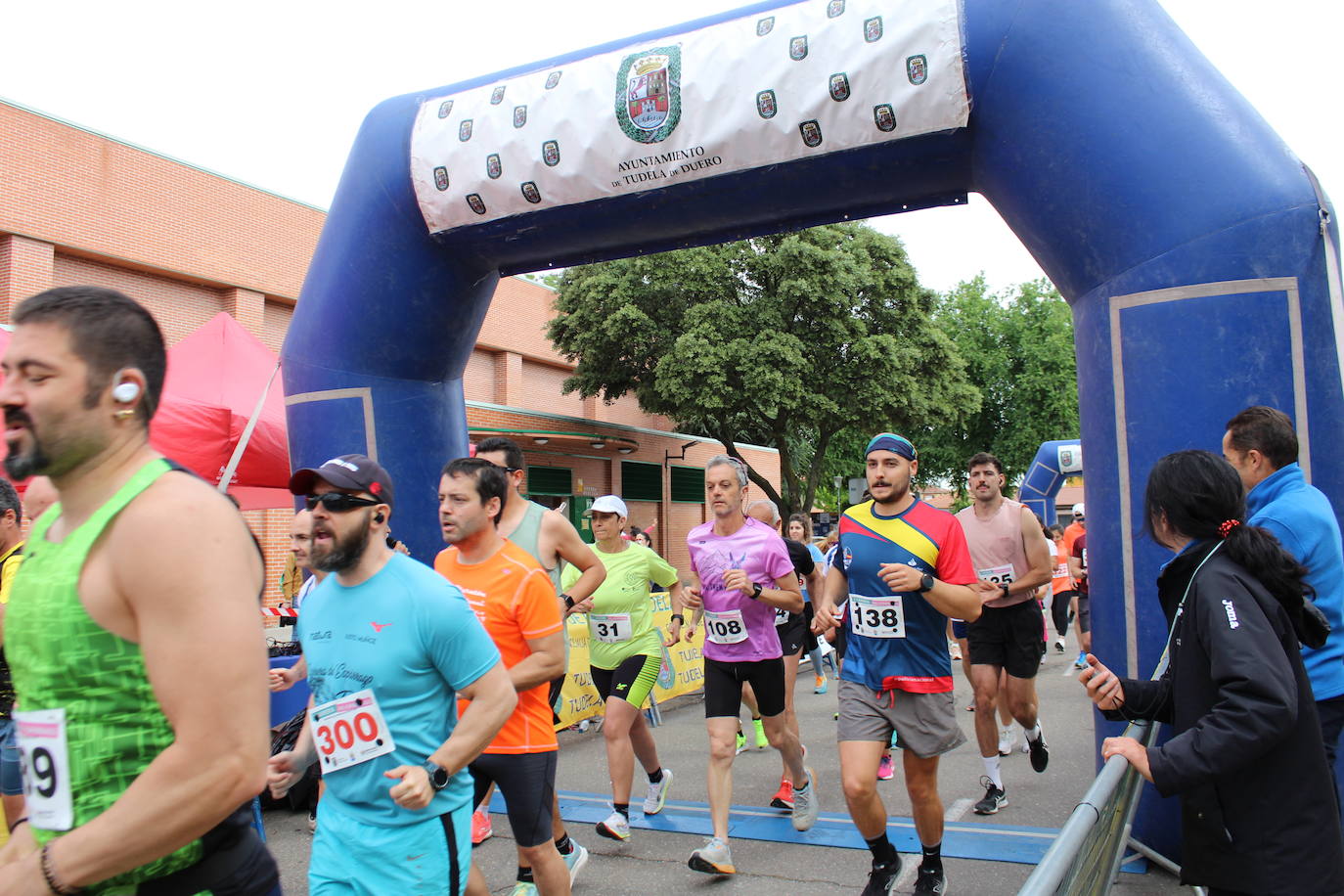La X Carrera del Espárrago de Tudela, en imágenes