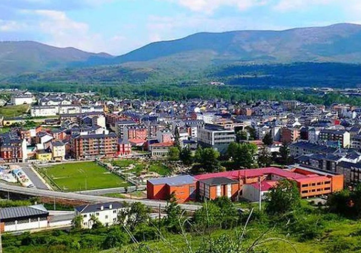 Vista general de Bembibre.