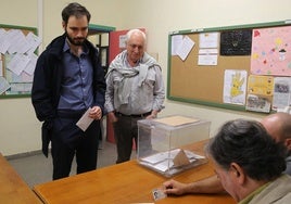 Jornada de votación para las elecciones europeas en Segovia