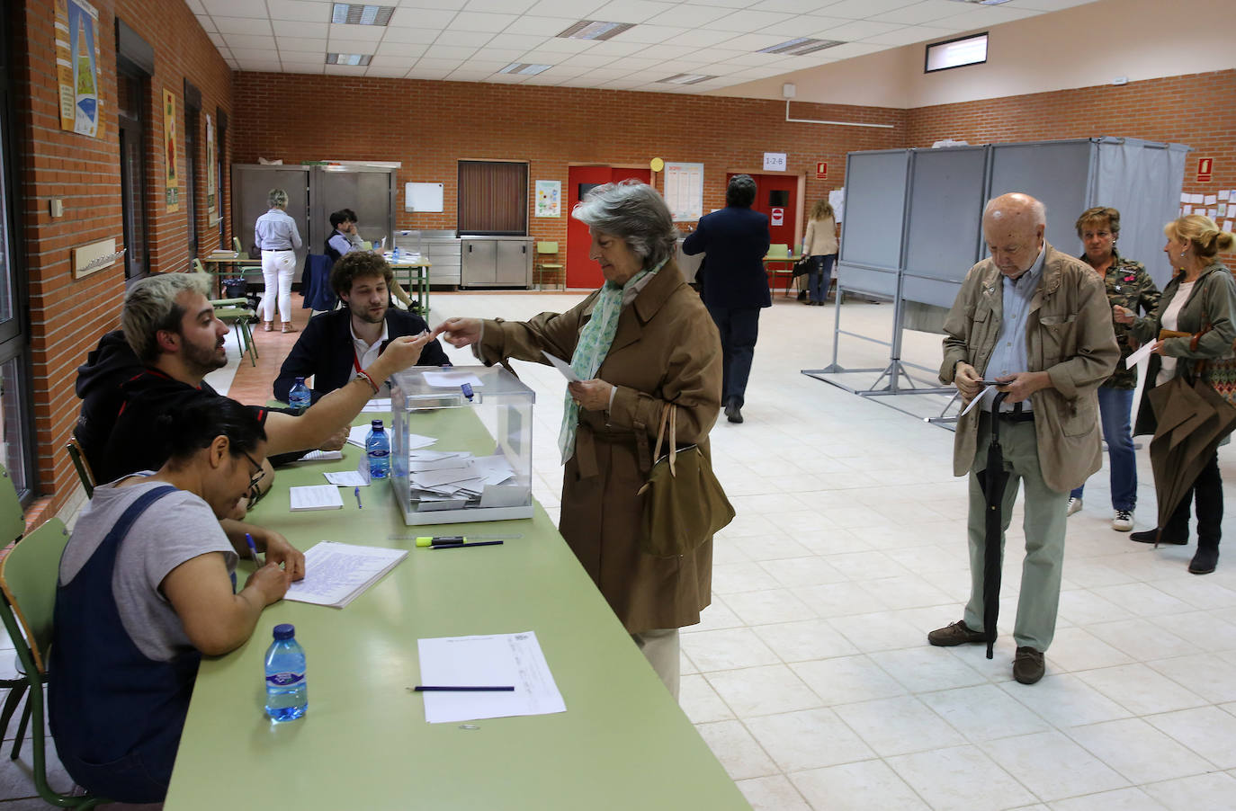 Votaciones de las elecciones europeas en la provincia de Segovia