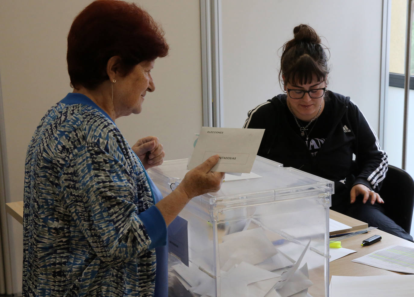 Votaciones de las elecciones europeas en la provincia de Segovia