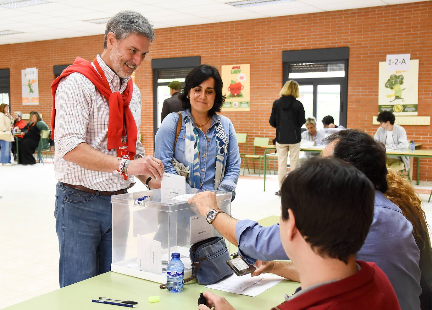 Votaciones de las elecciones europeas en la provincia de Segovia