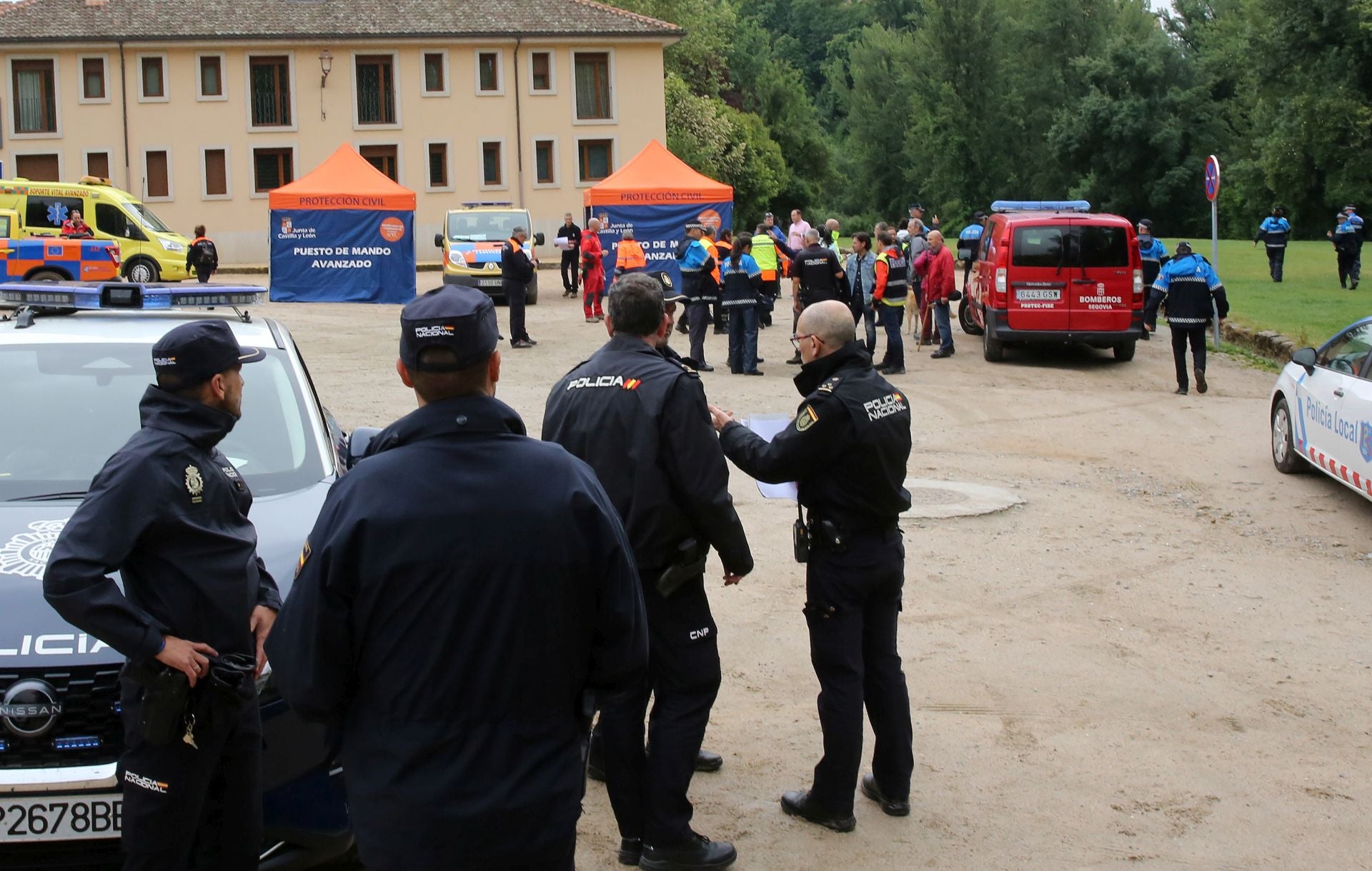 Dispositivo de búsqueda de un anciano en Segovia