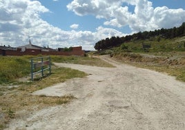 Parte alta del barrio La Serna donde se sitúa el embudo de acceso al casco urbano del nuevo recorrido de los encierros camperos de Íscar.