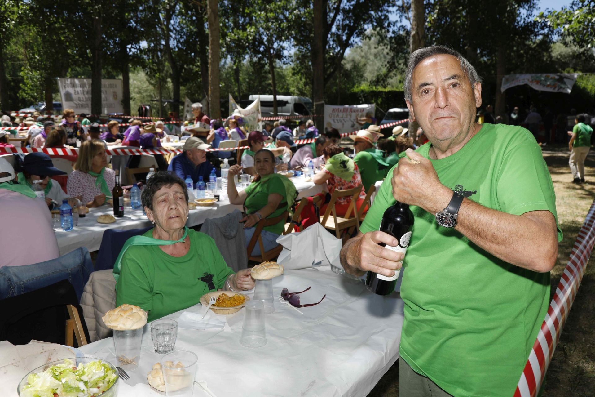 Las imágenes del multitudinario encuentro de las comarcas Pinoduero-Peñafiel