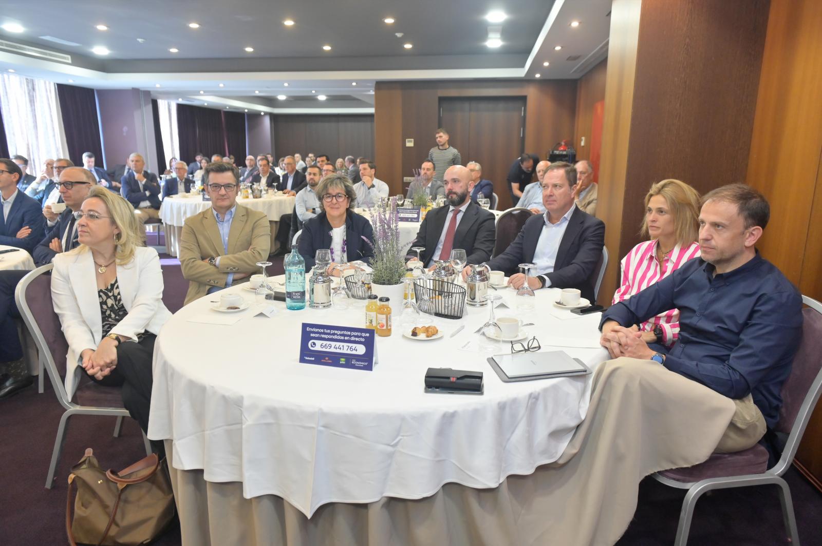 Asistentes al Foro Económico de El Norte de Castilla