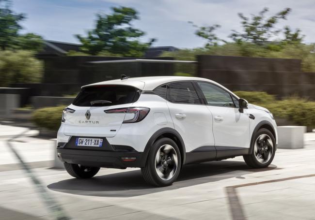 Vista trasera del nuevo Renault Captur.