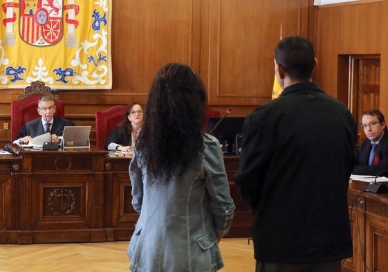 Juicio celebrado este martes en la Audiencia de Segovia.