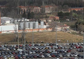 Solar donde irá ubicada la unidad de Radioterapia del Complejo Asistencial Universitario de Palencia.