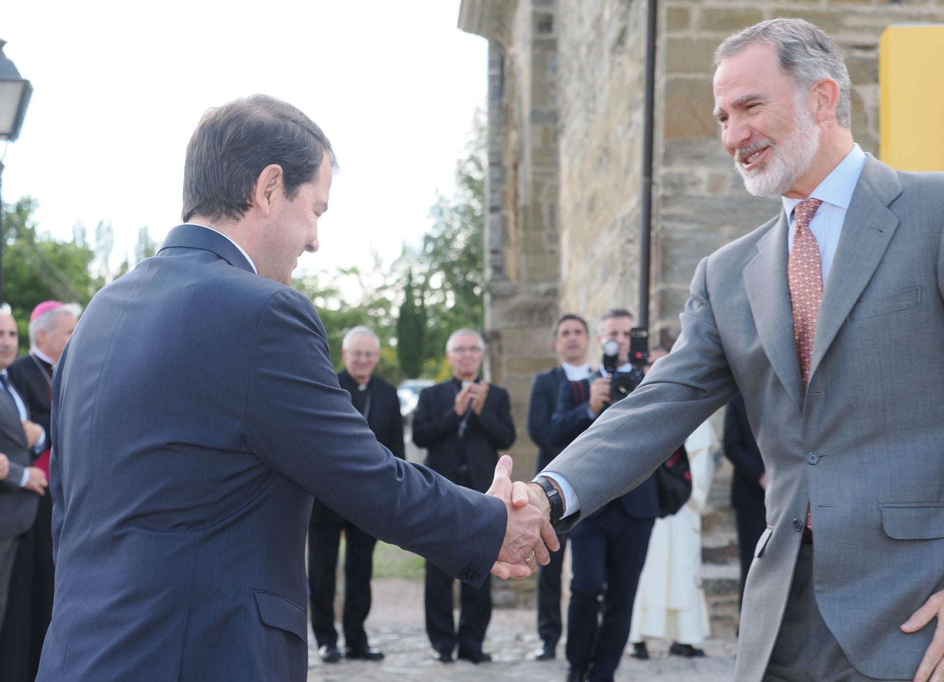 Las imágenes del Rey Felipe VI en Villafranca del Bierzo