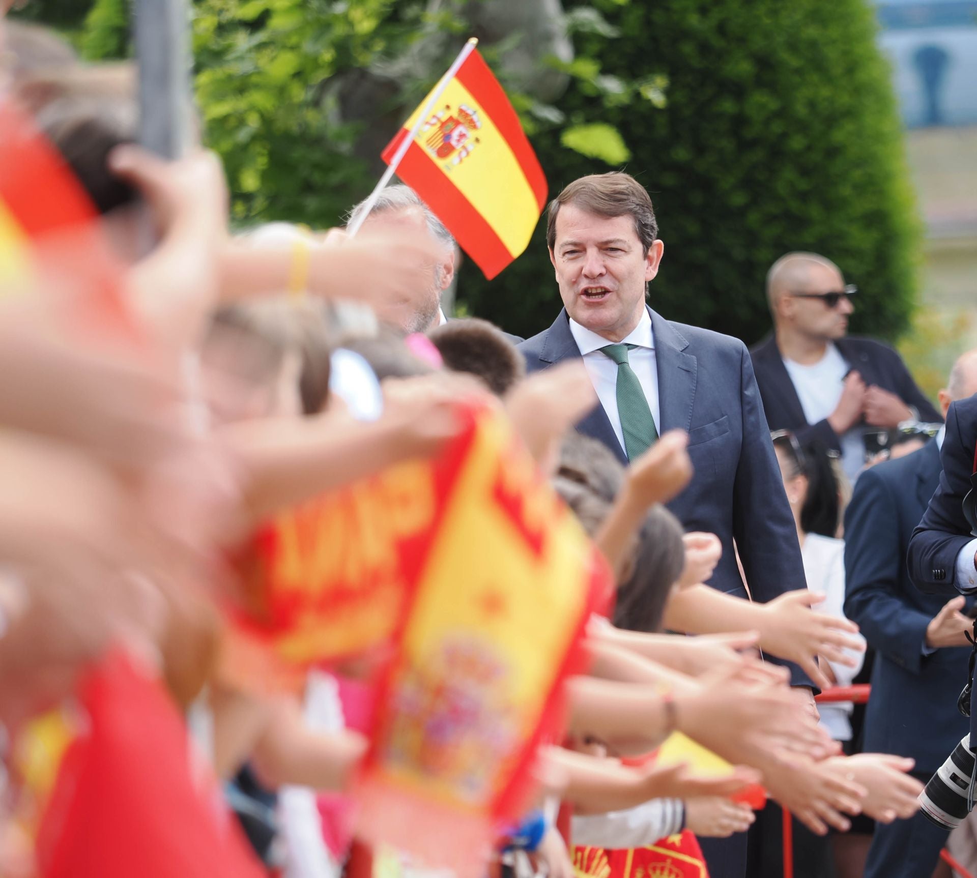 Las imágenes del Rey Felipe VI en Villafranca del Bierzo