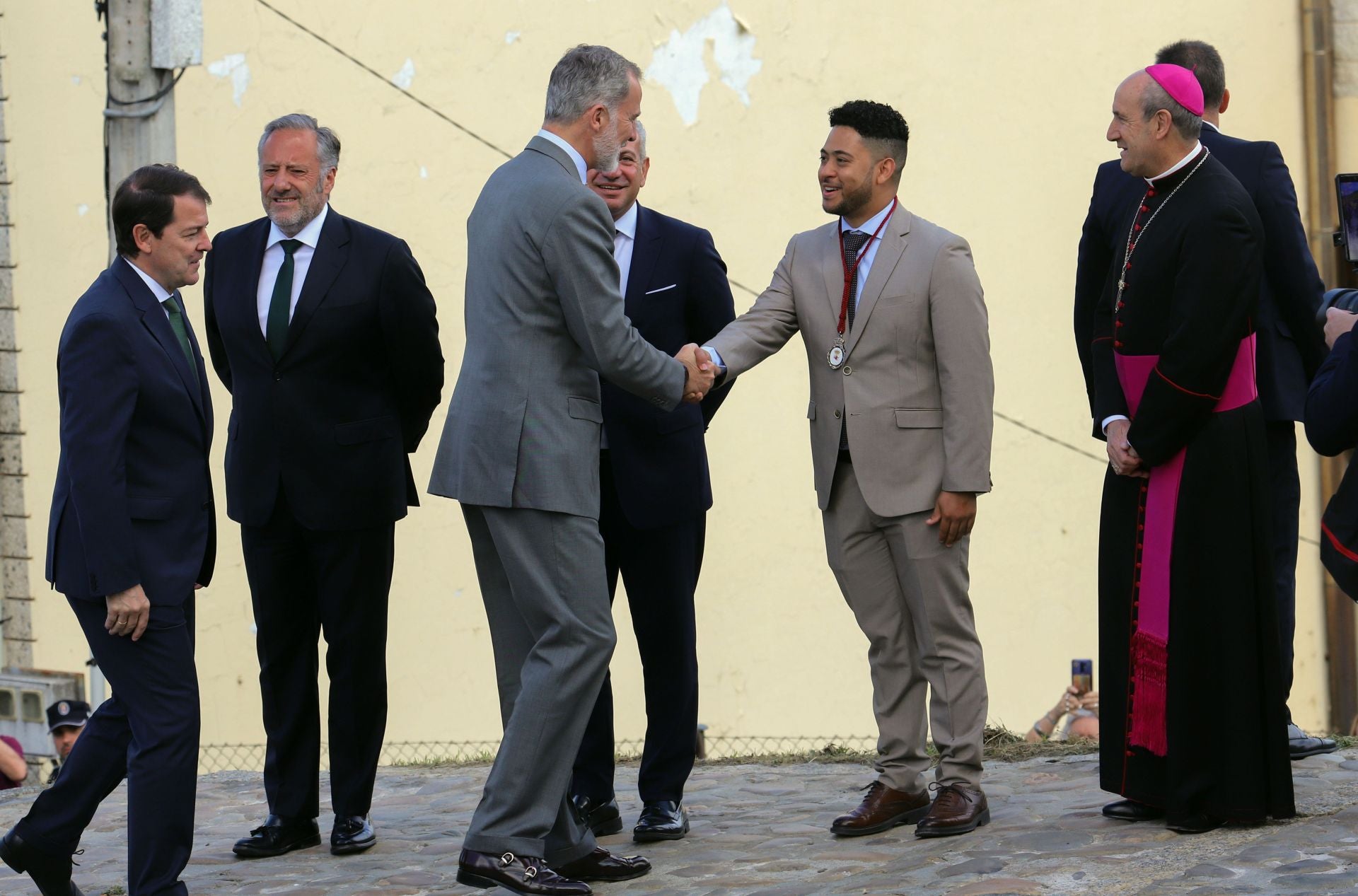 Las imágenes del Rey Felipe VI en Villafranca del Bierzo