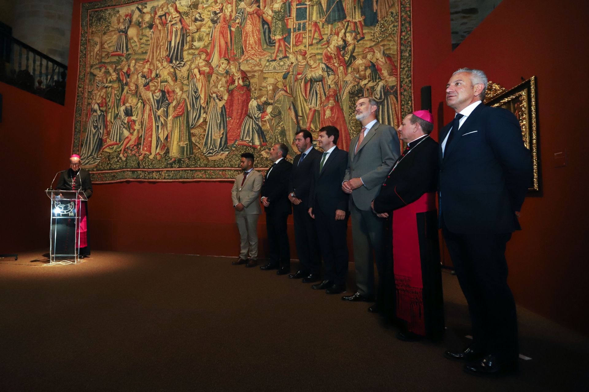 Las imágenes del Rey Felipe VI en Villafranca del Bierzo