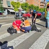 Herida una mujer al ser atropellada cuando cruzaba la calle San Isidro