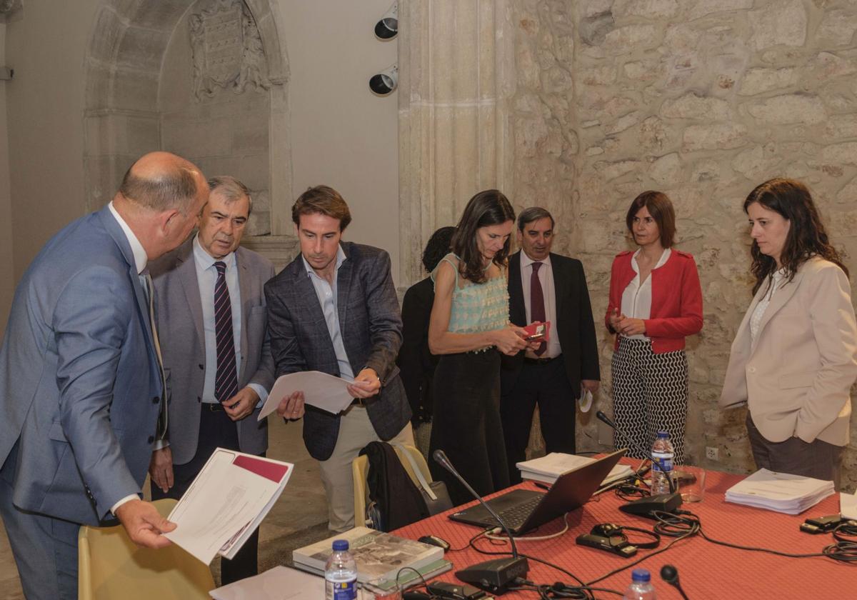 Reunión del Pleno del Consorcio del Museo de Arte Contemporáneo Esteban Vicente.