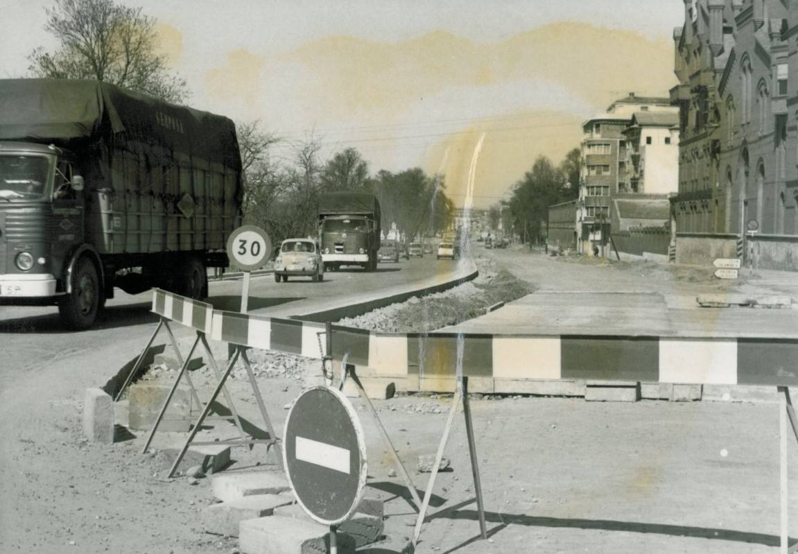 El paseo de Isabel la Católica en 1964.