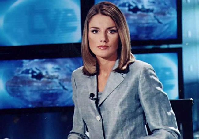 La periodista Letizia Ortiz.