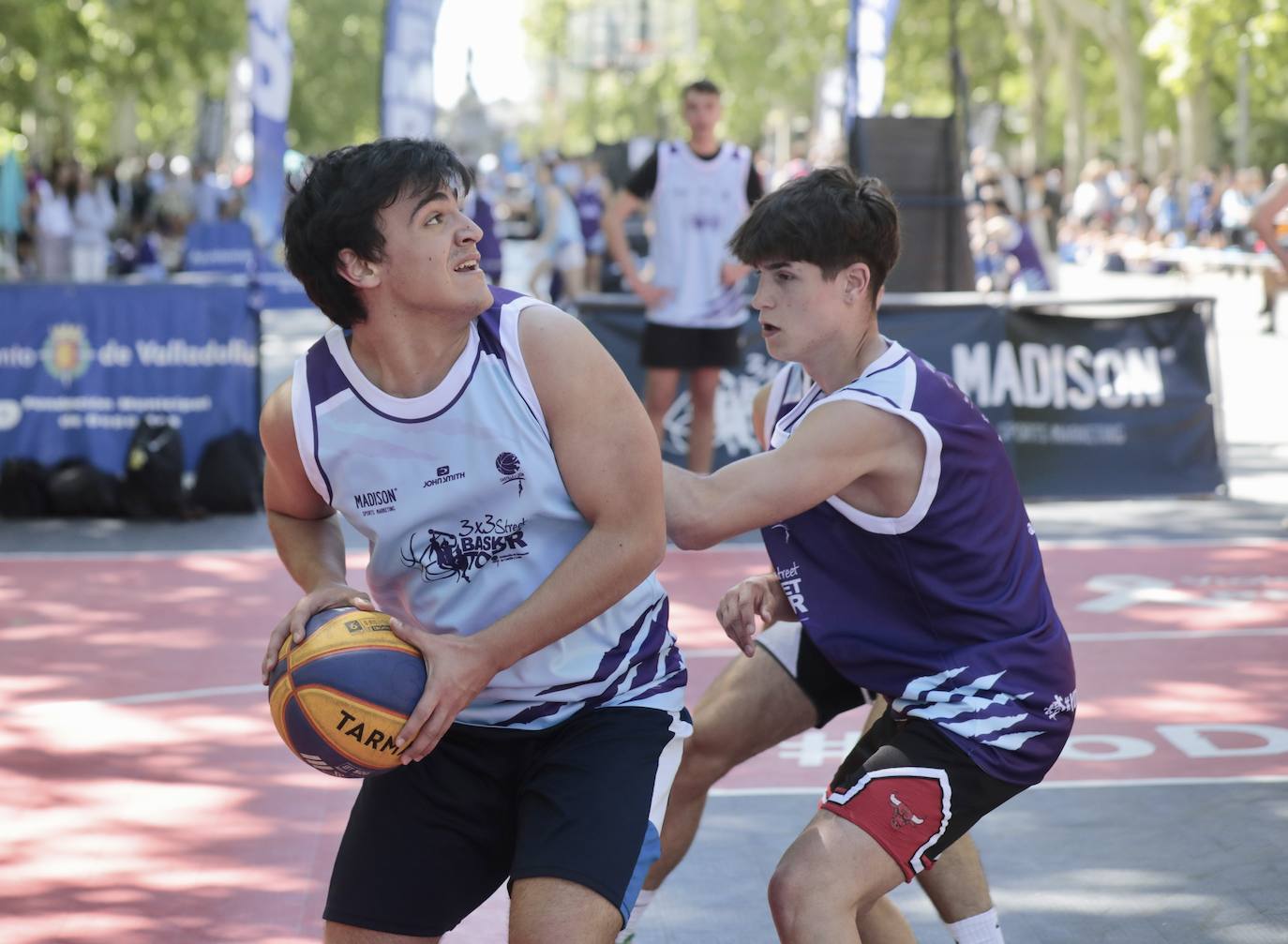 Los torneos de 3x3 en Acera Recoletos en imágenes