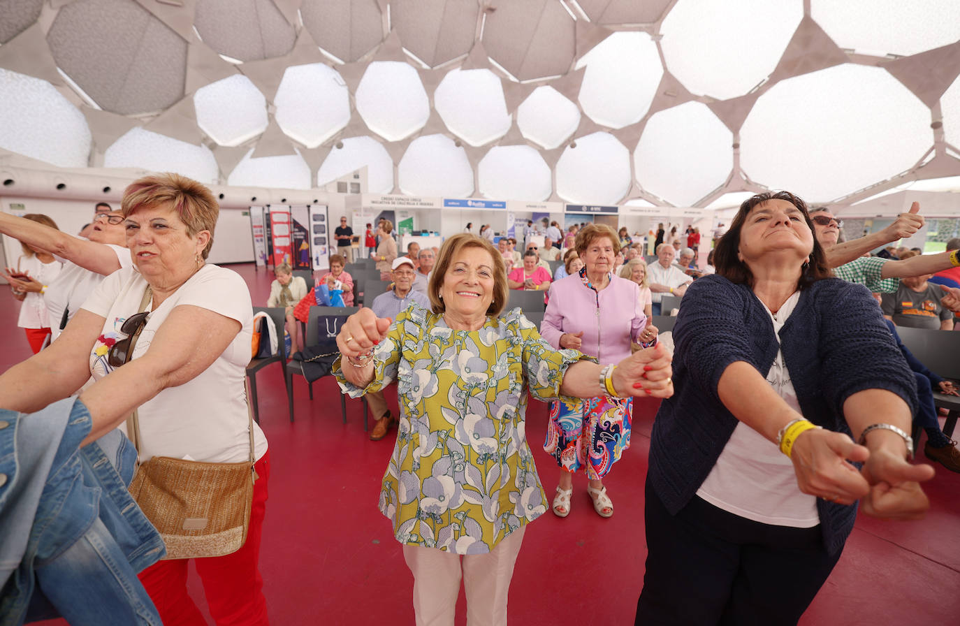 Nieves Herrero y Alfonso Pahíno llenan 60+Activos