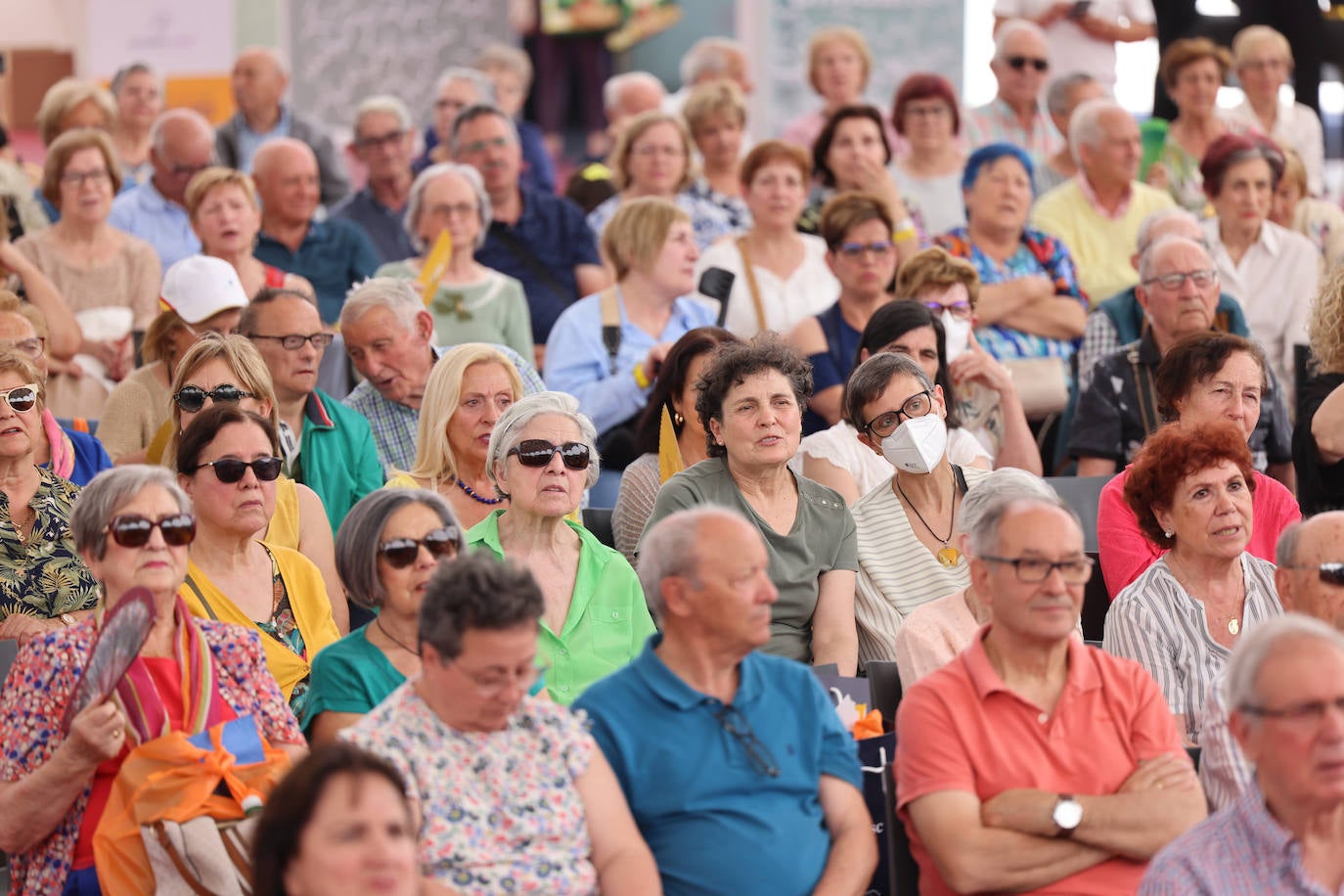 Nieves Herrero y Alfonso Pahíno llenan 60+Activos