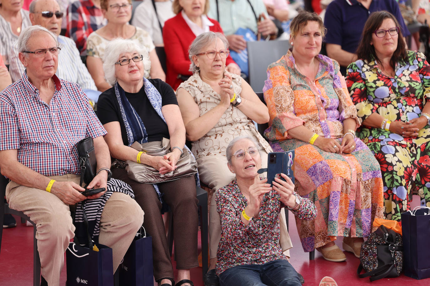 Nieves Herrero y Alfonso Pahíno llenan 60+Activos