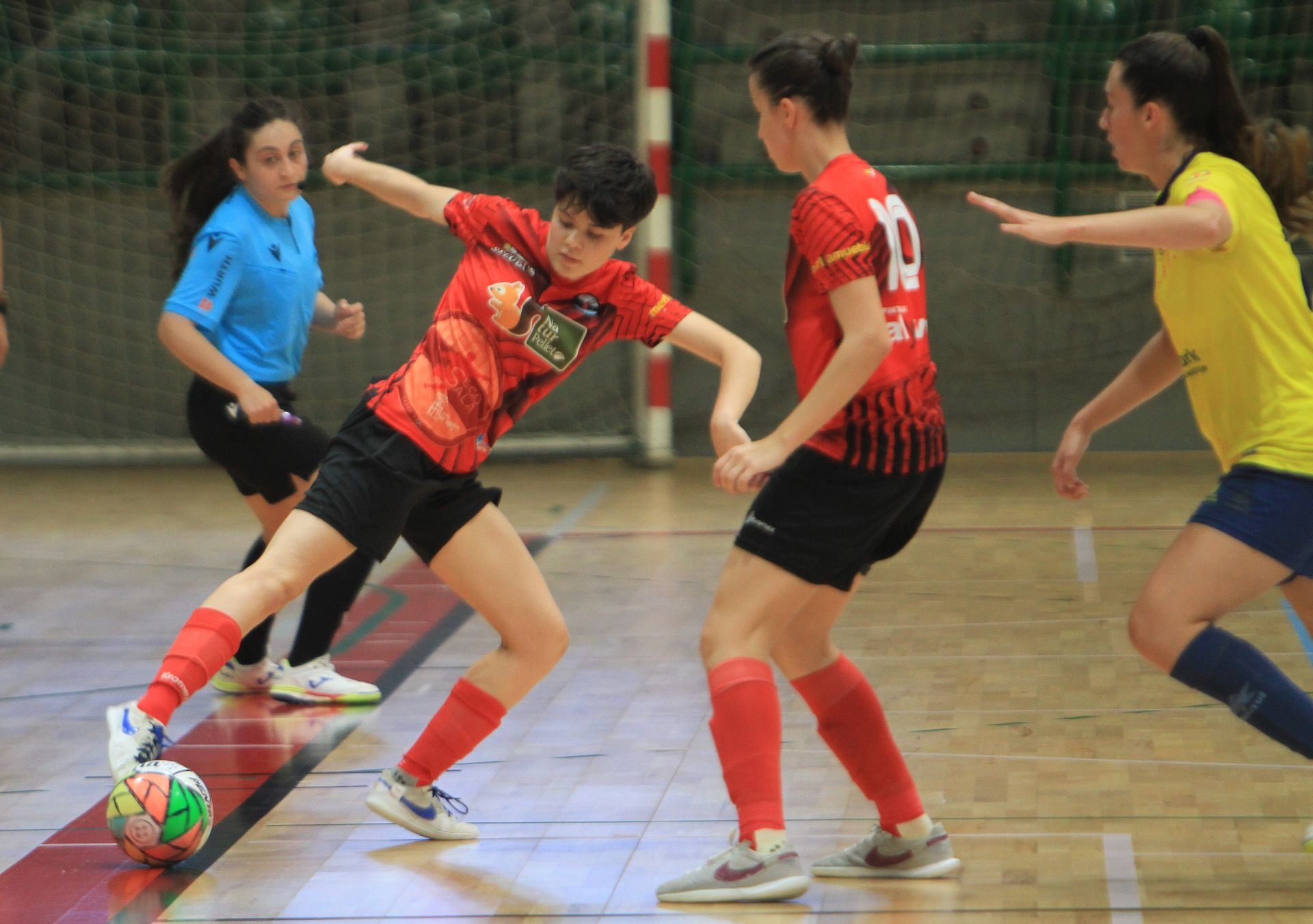 Fotografías del partido entre el Segosala Naturpellet y el Teldeportivo